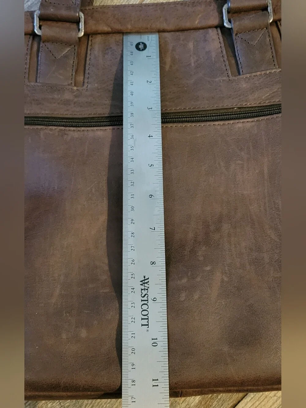 Gerard Henon France Signe Le Cuir Bag Briefcase Commuter Messenger Carry On